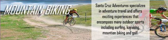 mountain biking in Santa Cruz, CA